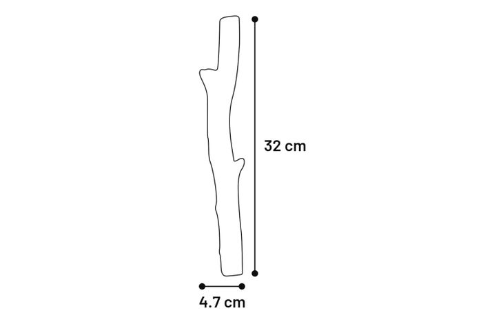 Flamingo Toy Branko Branch Light brown