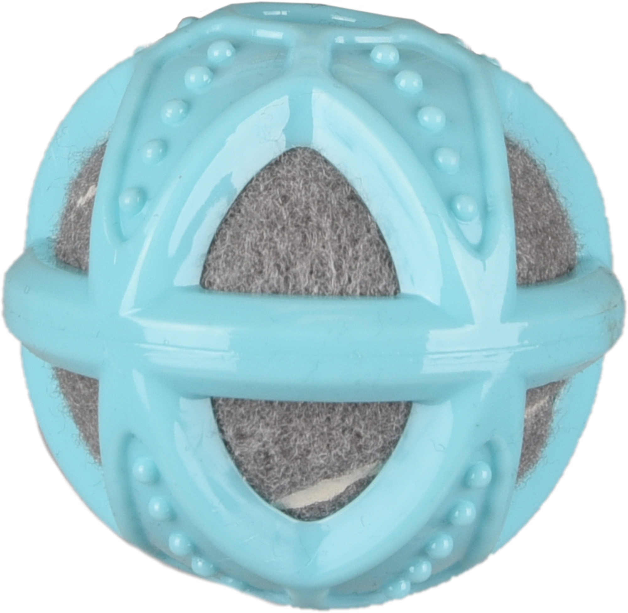 Flamingo Toy Puppy Loekie Tennis ball with ball Turquoise