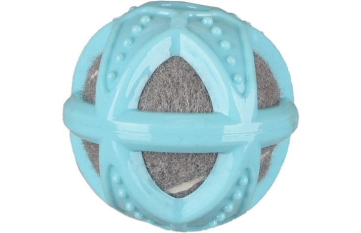 Flamingo Toy Puppy Loekie Tennis ball with ball Turquoise