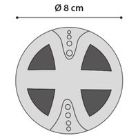 Flamingo Toy Puppy Loekie Tennis ball with ball Turquoise