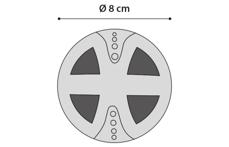 Flamingo Toy Puppy Loekie Tennis ball with ball Turquoise