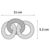 Flamingo Toy Puppy Loekie Elephant & Bone & Ring Mix
