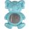 Toy Puppy Loekie Elephant with ball Turquoise