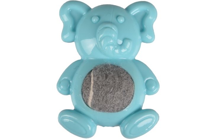 Flamingo Spielzeug Welpe Loekie Elefant mit ball Türkis