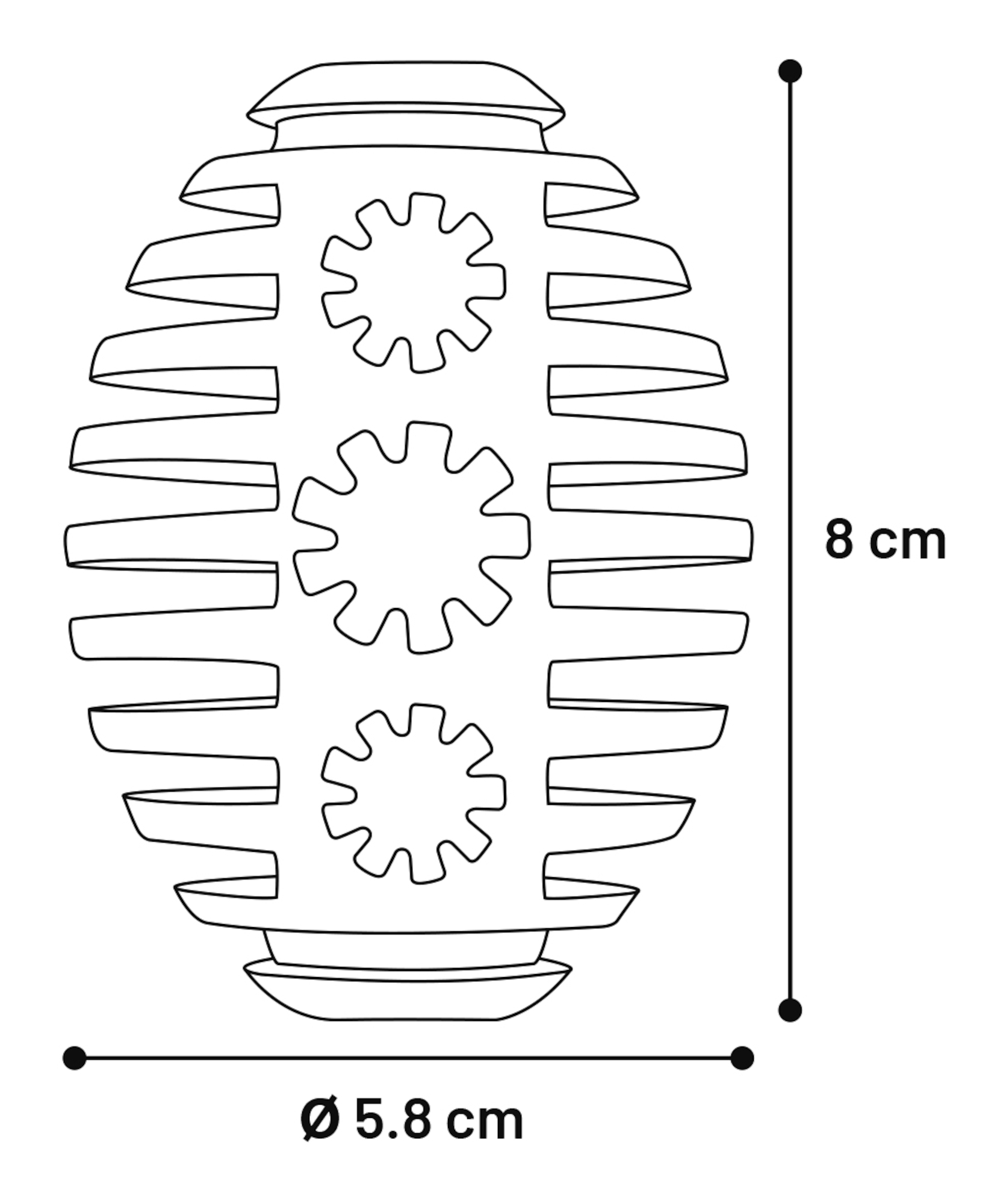 Flamingo Toy Gladiator Rugby Black