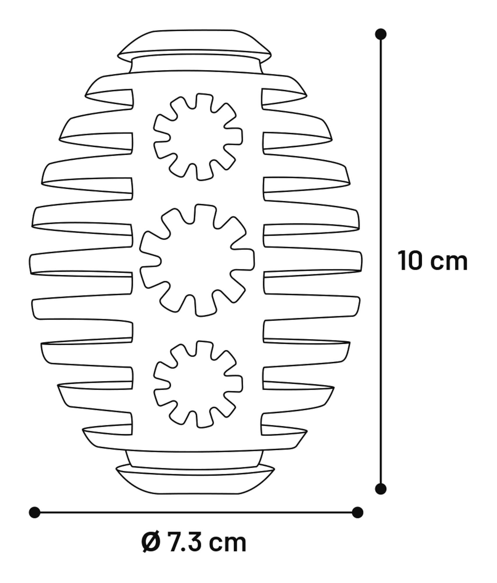 Flamingo Toy Gladiator Rugby Black