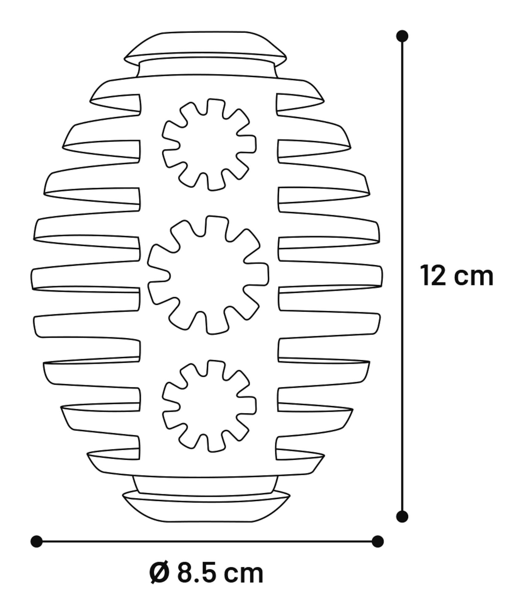 Flamingo Toy Gladiator Rugby Black