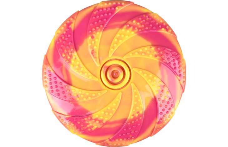 Flamingo Toy Zaza Frisbee Orange & Pink