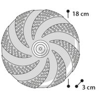 Flamingo Toy Zaza Frisbee Orange & Pink