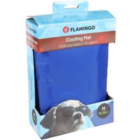 Flamingo Koelmat Frosty Rechthoekig Blauw