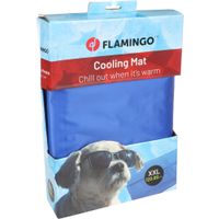 Flamingo Koelmat Frosty Rechthoekig Blauw