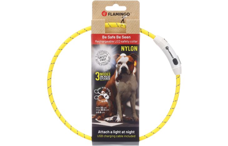 Flamingo Collar Leora Visio Amarillo