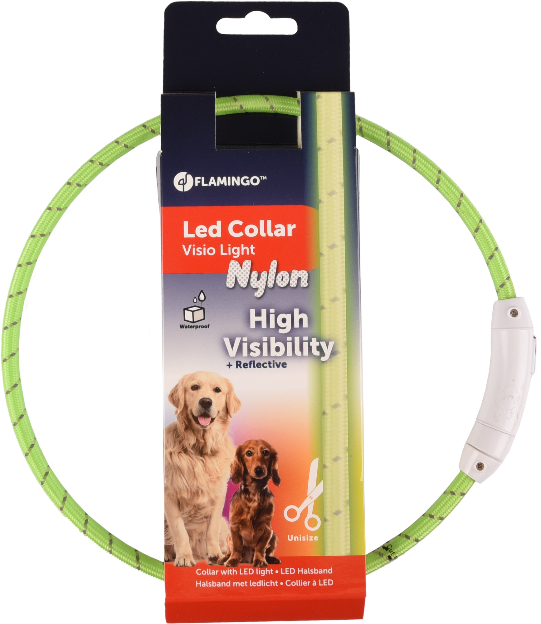 Flamingo Collare Leora Visio Verde