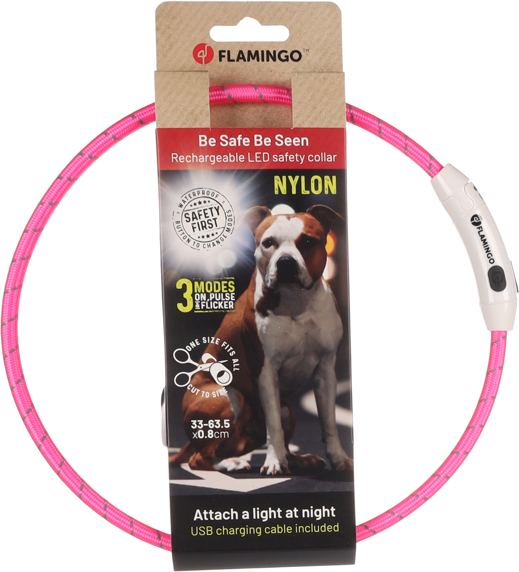 Flamingo Collar Leora Visio Rosa