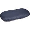 Kissen Gora Oval Dunkelblau