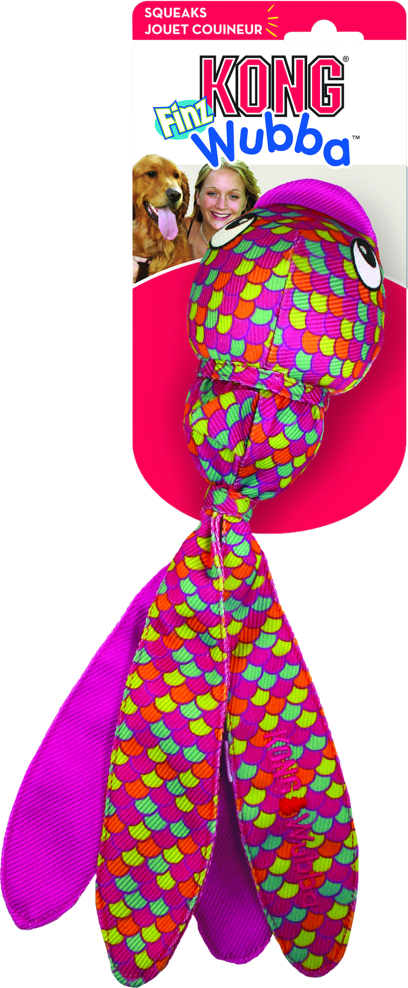 Kong® Kong® Toy Wubba Finz Fish Mix