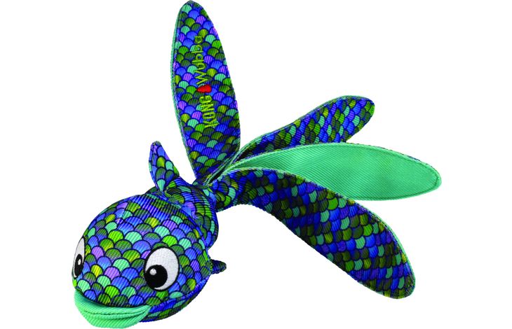 Kong® Kong® Speelgoed Wubba Finz Vis Blauw