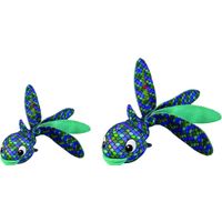 Kong® Kong® Speelgoed Wubba Finz Vis Blauw