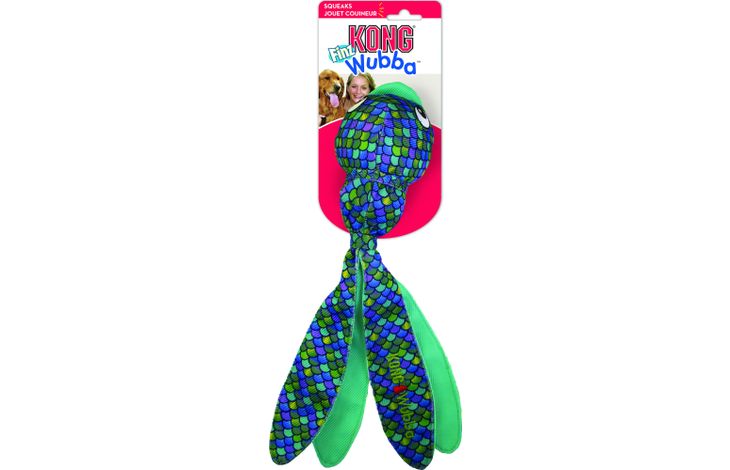 Kong® Kong® Speelgoed Wubba Finz Vis Blauw
