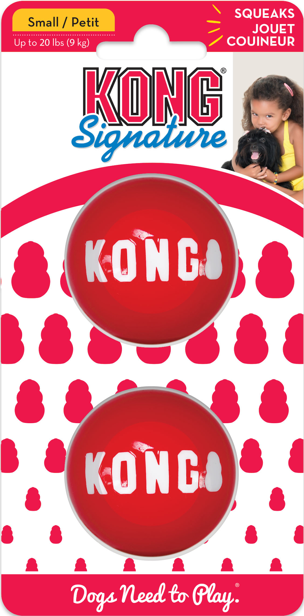 Kong® Kong® Toy Signature Ball Red