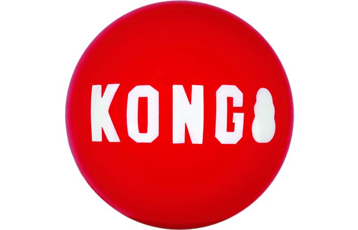 Kong® Kong® Speelgoed Signature Bal Rood