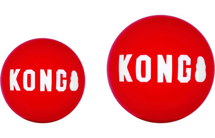 Kong® Kong® Speelgoed Signature Bal Rood