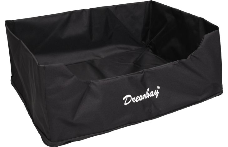 Flamingo Cover for basket Dreambay® Rectangle Black