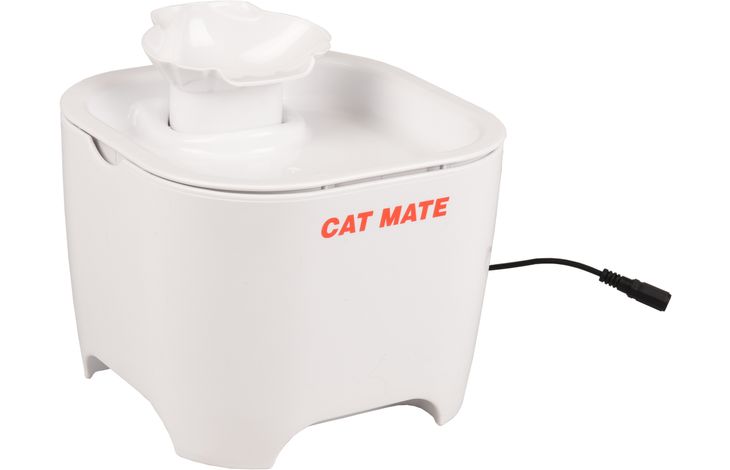 Pet Mate® Drinkfontein Wit - Plastic