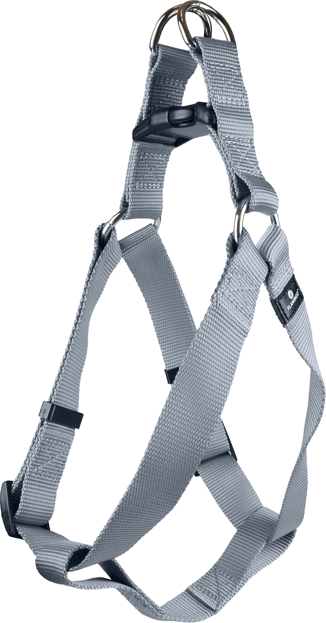 Flamingo Harness Step&Go Ziggi Grey