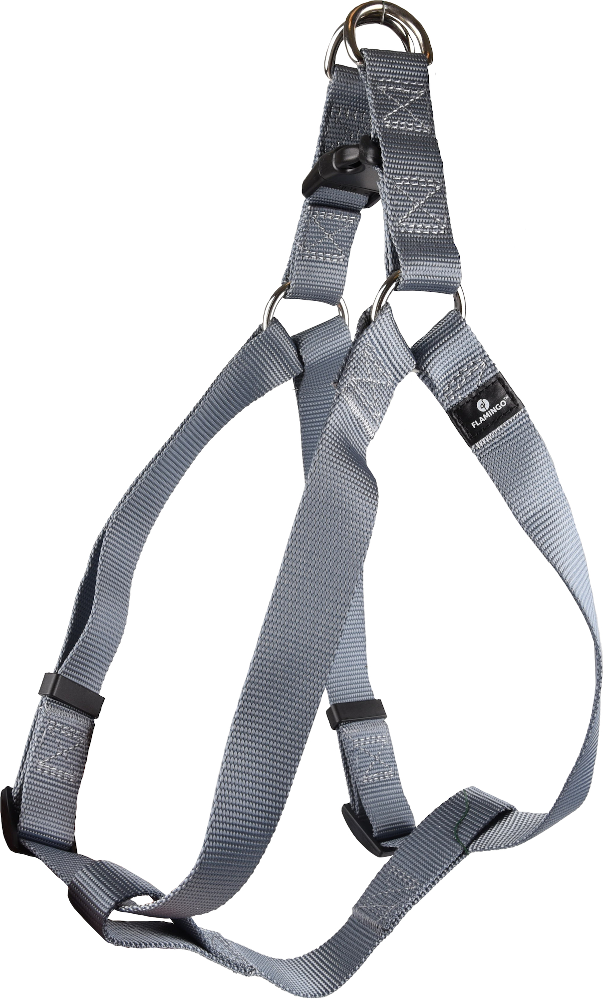 Flamingo Harness Step&Go Ziggi Grey