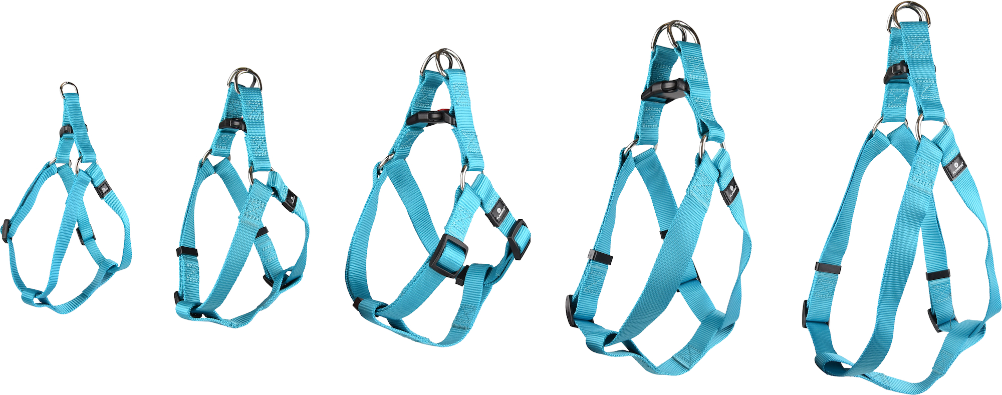 Flamingo Harness Step&Go Ziggi Turquoise