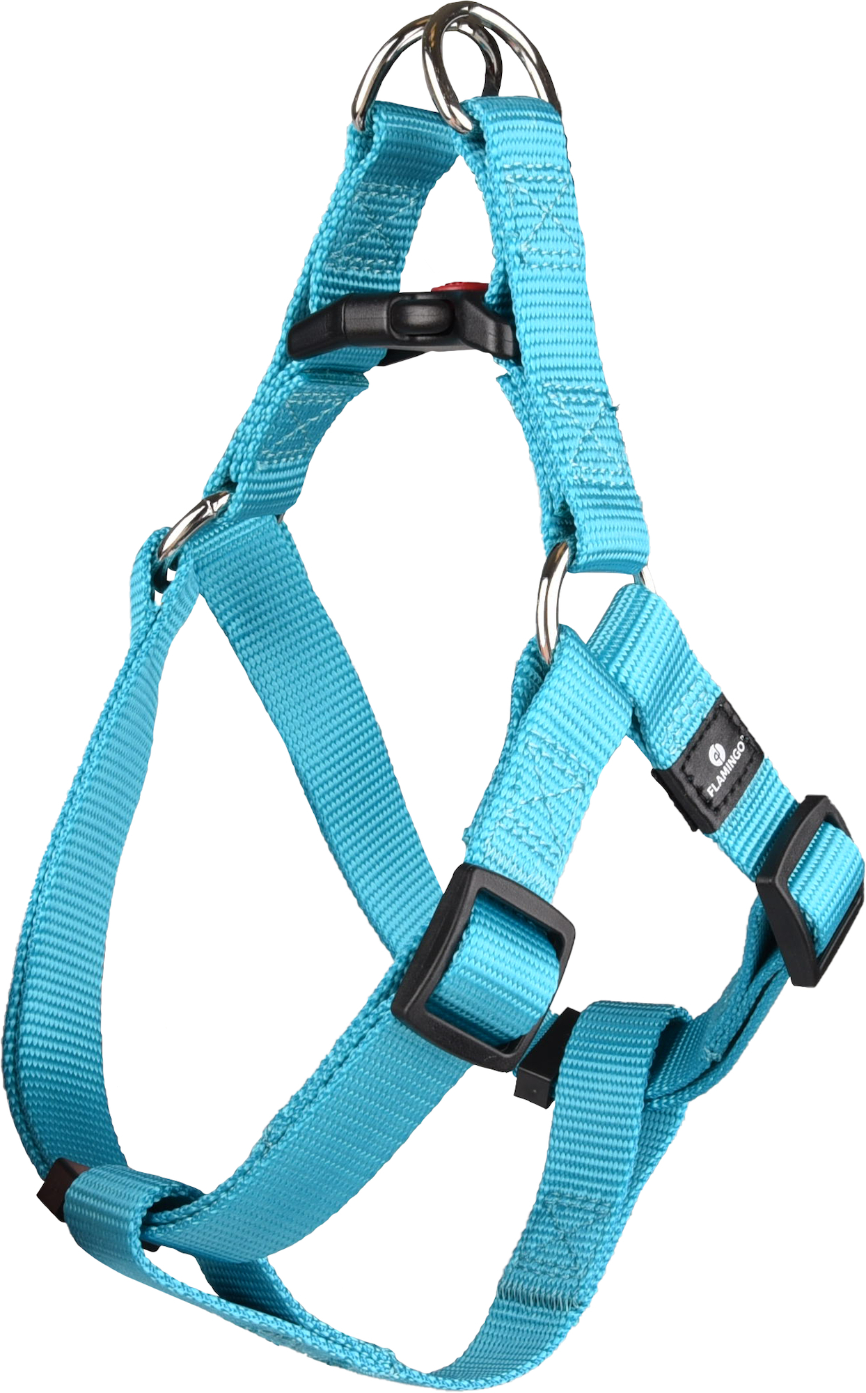 Flamingo Harness Step&Go Ziggi Turquoise