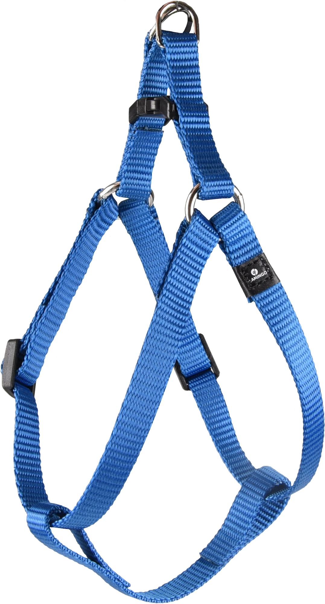 Flamingo Harness Step&Go Ziggi Blue