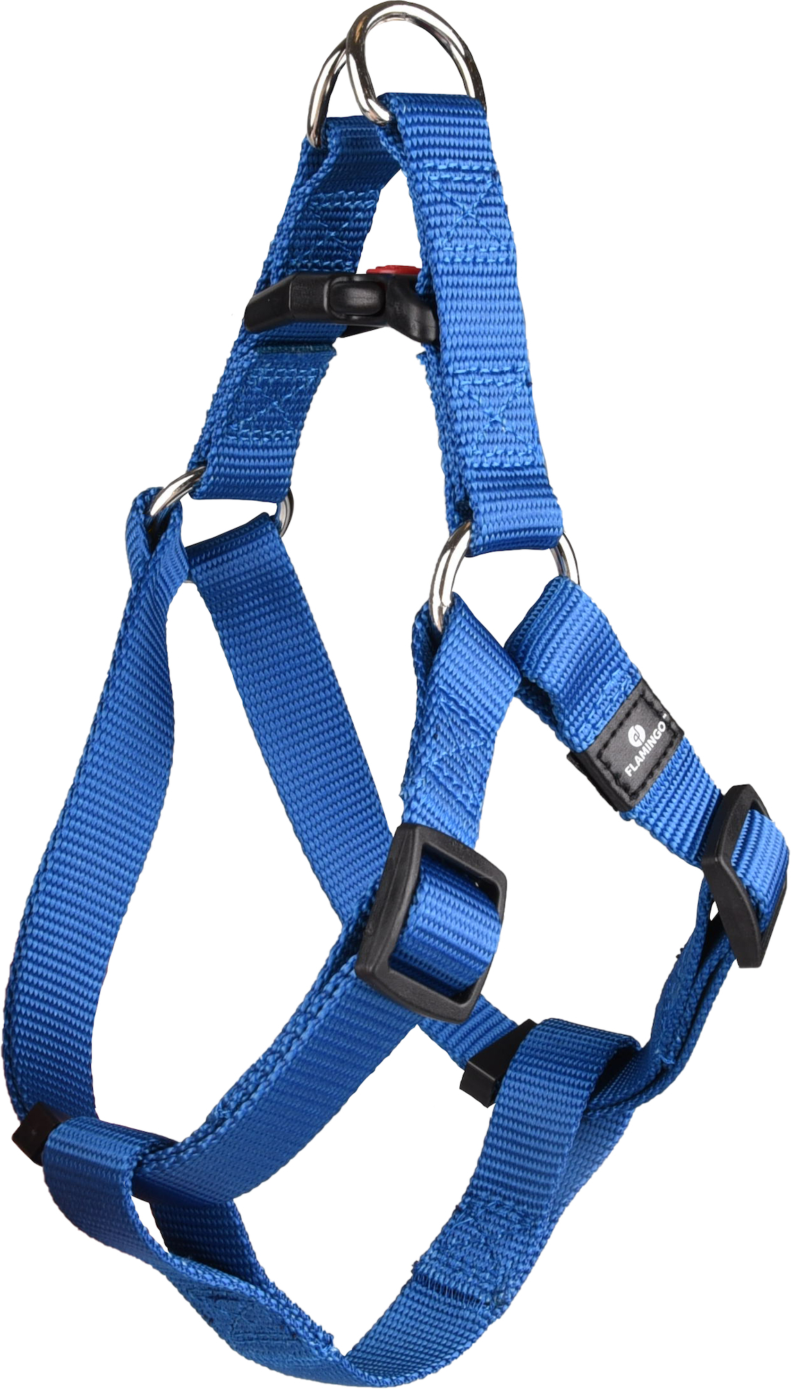 Flamingo Harness Step&Go Ziggi Blue