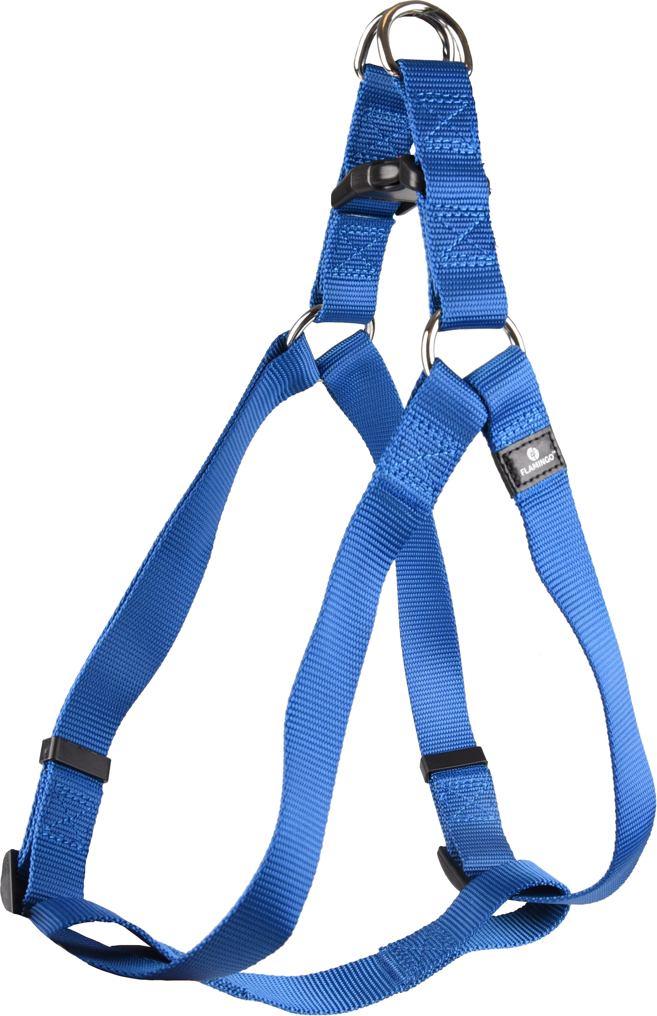 Flamingo Harness Step&Go Ziggi Blue