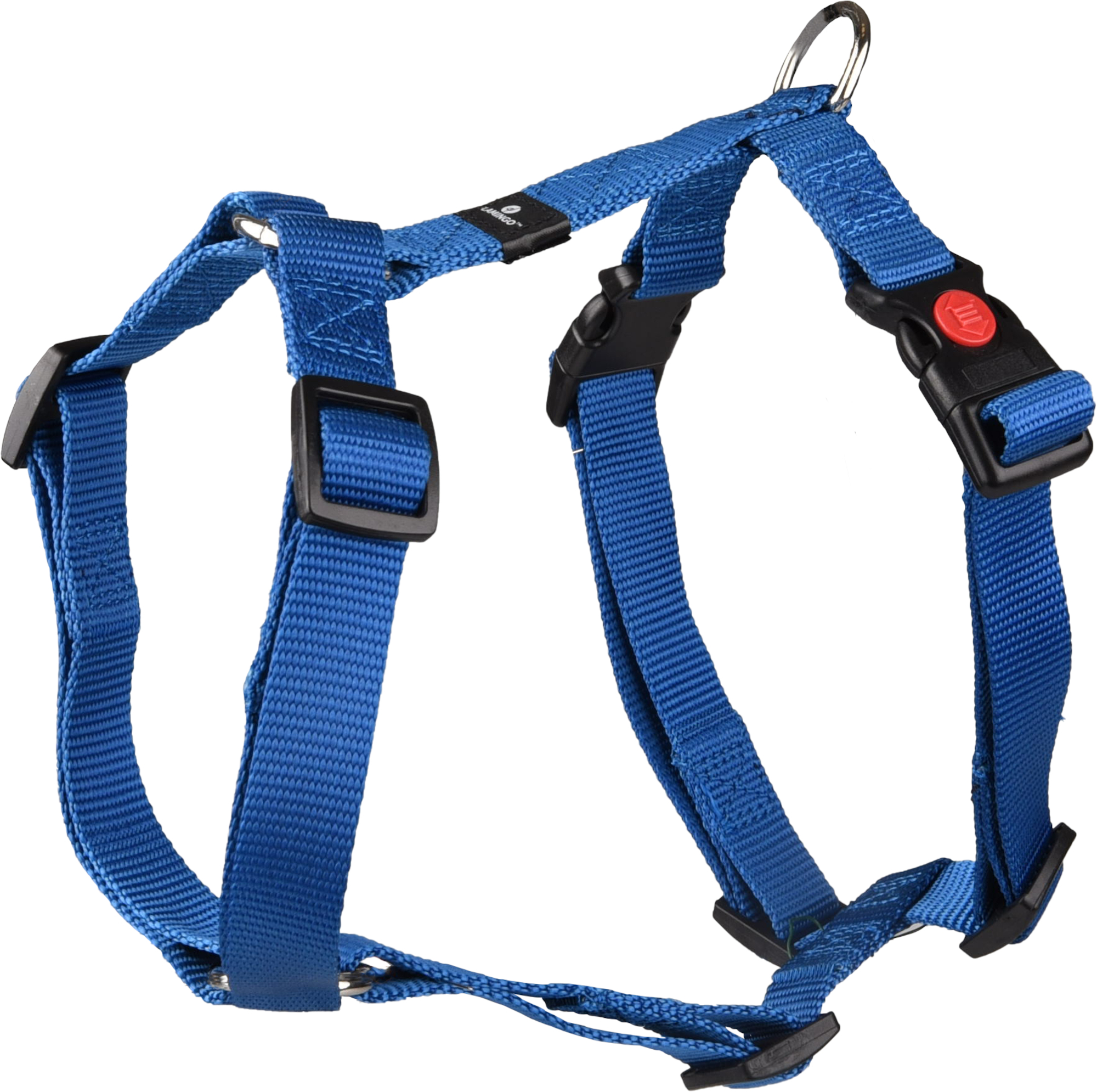 Flamingo Harness H-shape Ziggi Blue