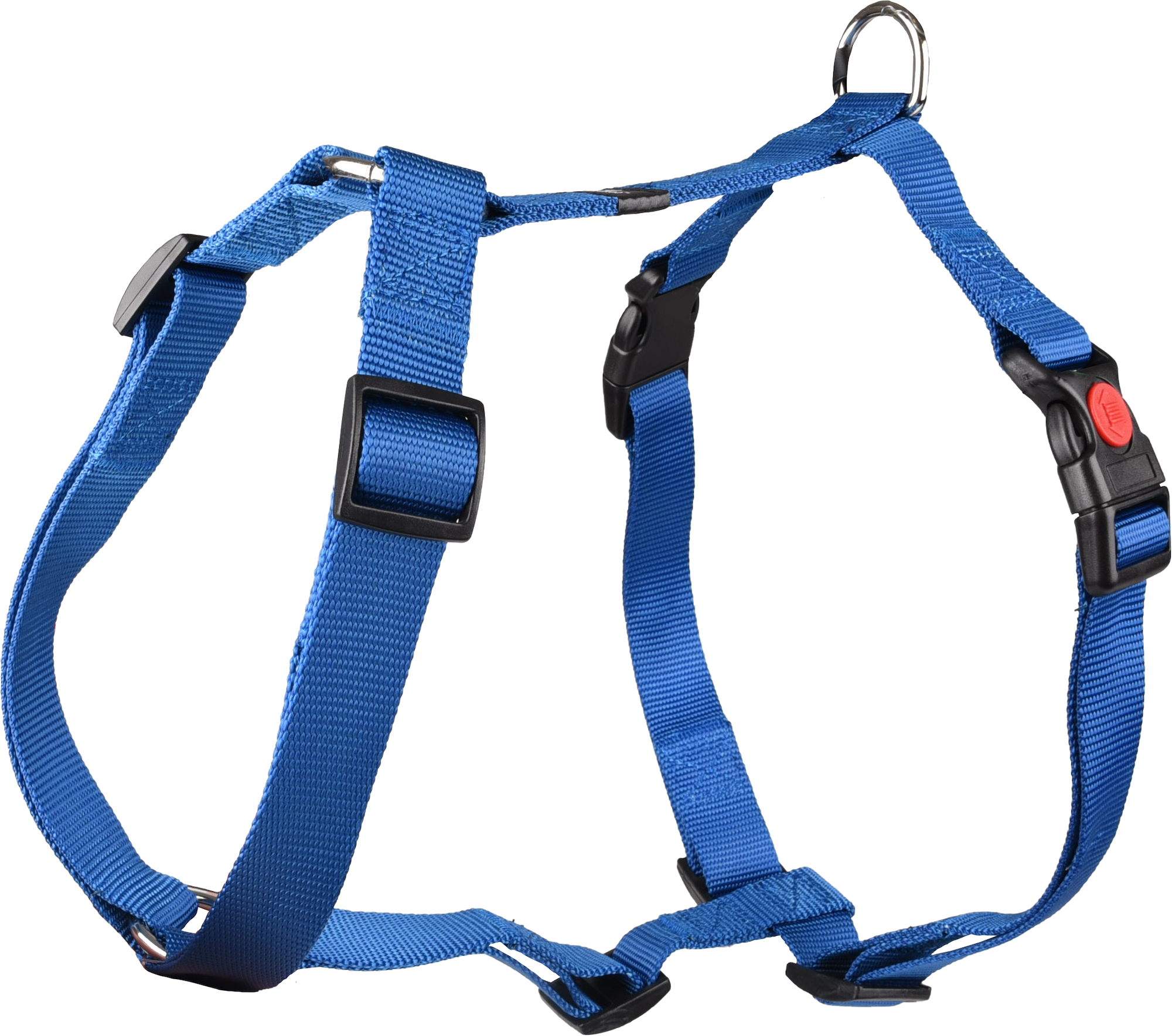 Flamingo Harness H-shape Ziggi Blue