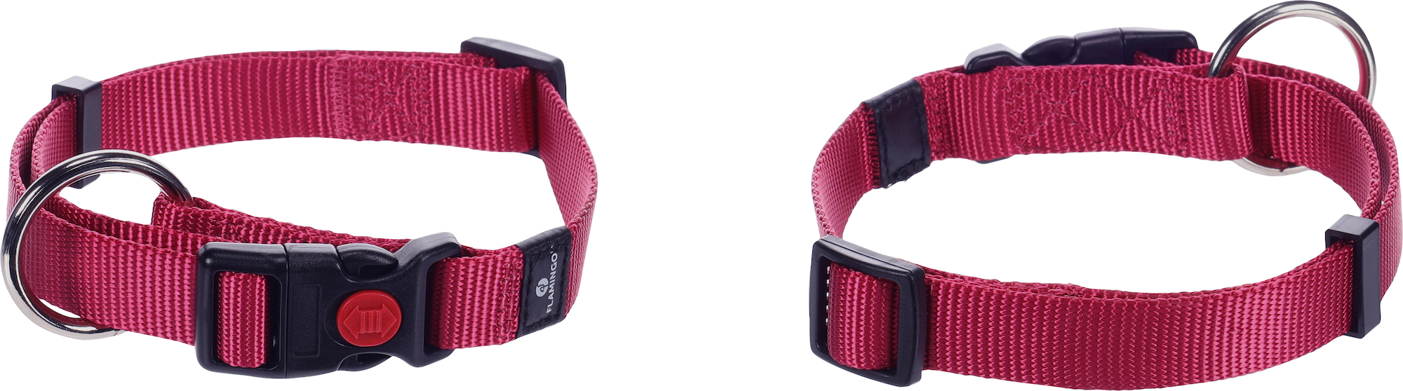 Flamingo Collar Ziggi Cherry red