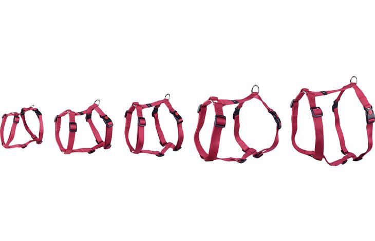 Flamingo Arnés Forma de H Ziggi Rojo cereza