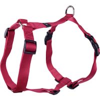 Flamingo Harness H-shape Ziggi Cherry red