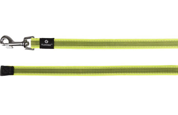 Flamingo Training and tracking leash Xeno Fluo yellow