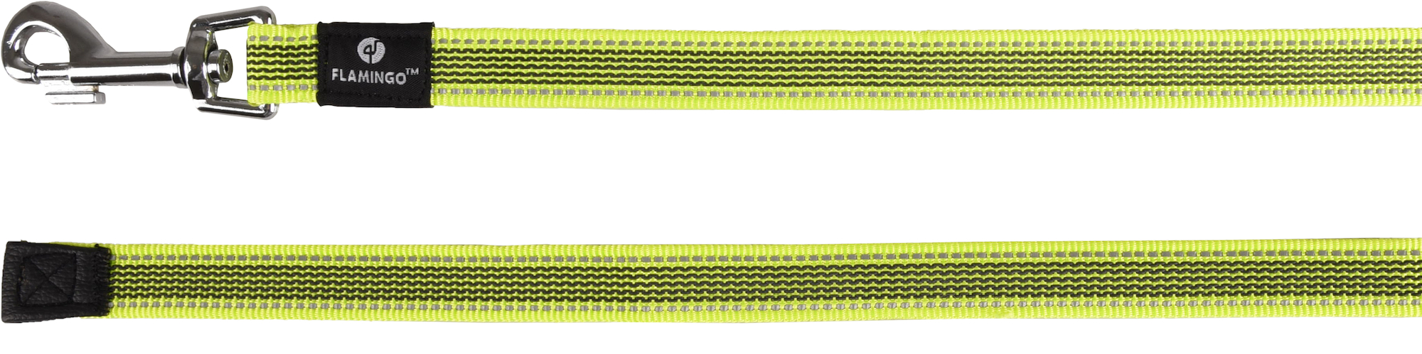 Flamingo Training and tracking leash Xeno Fluo yellow