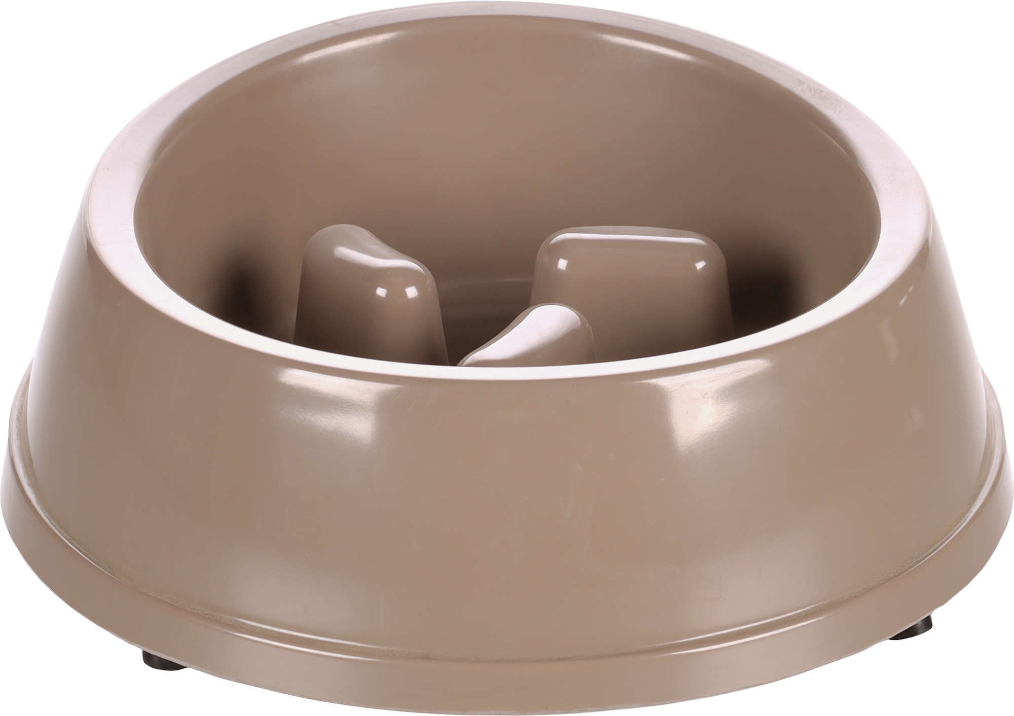 Flamingo Bol para comida Slow feeder Mangi Redondo Topo