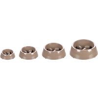 Flamingo Eetpot Slow feeder Mangi Rond Taupe