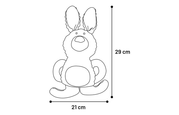 Flamingo Jouet Small Dog Cub Lapin Ilva Vert menthe