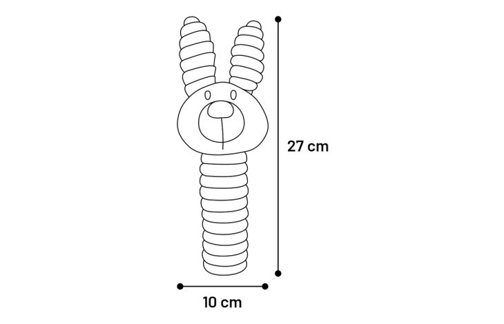 Flamingo Toy Small Dog Cub Rabbit Idil Mint green