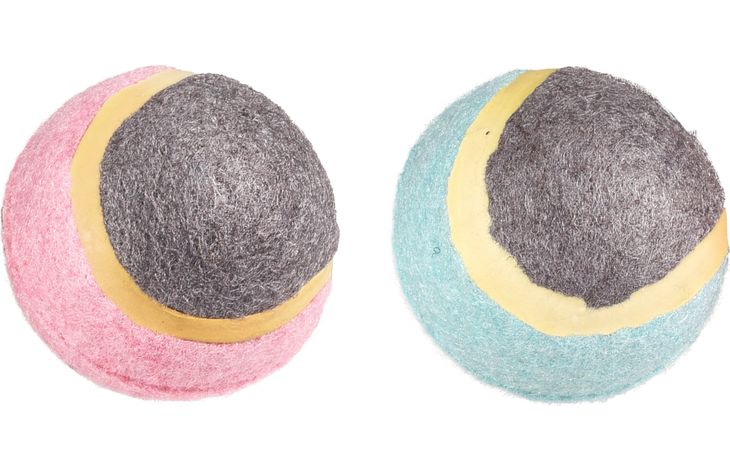 Flamingo Juguete Small Dog Cub Pelota de tenis Hifa Mezcla