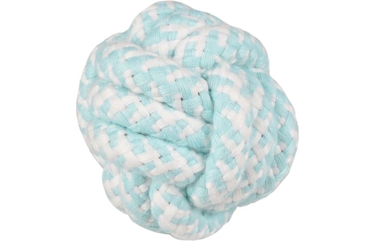 Flamingo Toy Small Dog Cub Knotted ball Ivar Turquoise