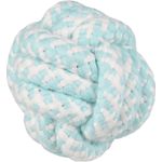 Toy Cub Knotted ball Ivar White Turquoise