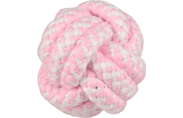 Flamingo Speelgoed Small Dog Cub Knoopbal Ivar Roze